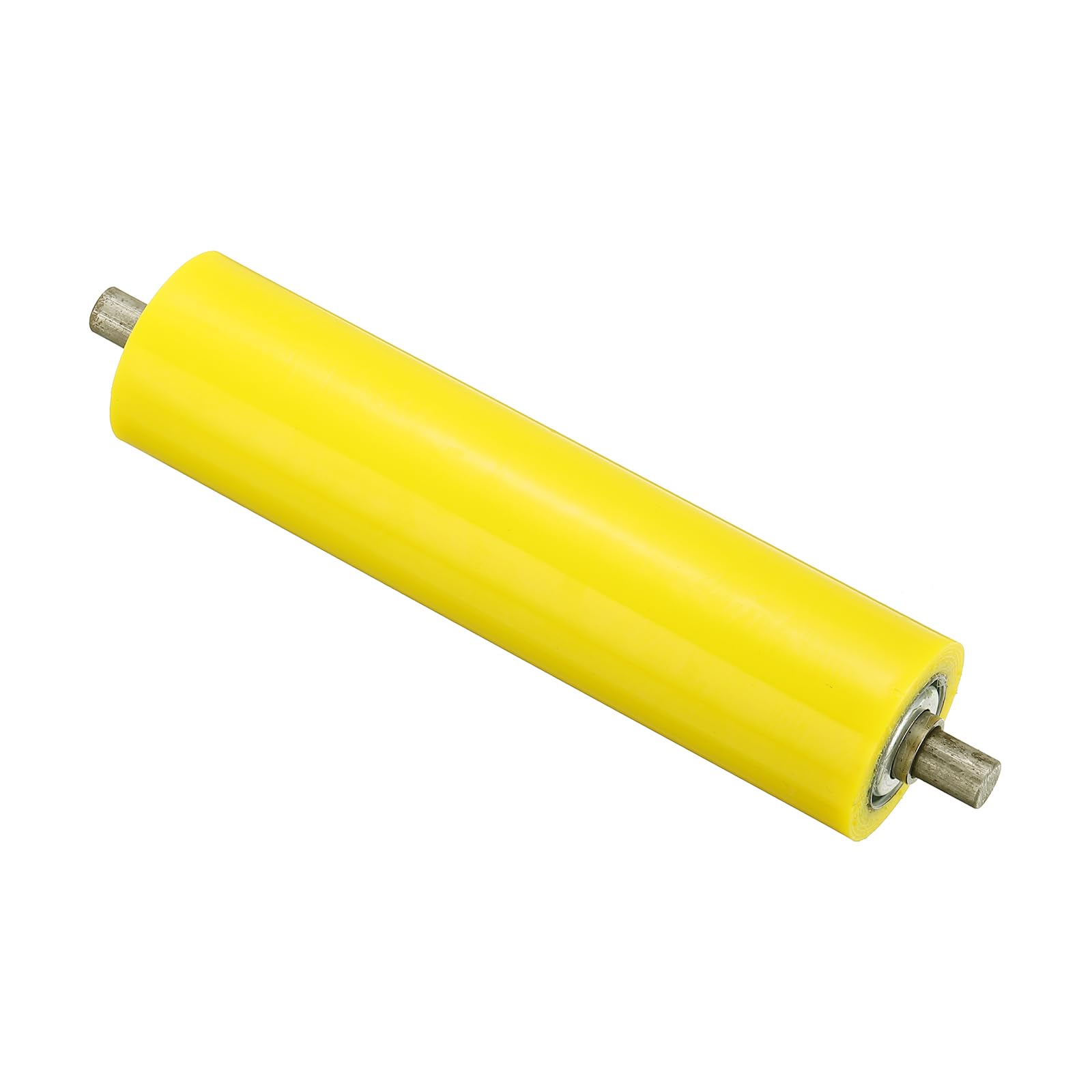 PATIKIL Polyurethane Coated Conveyor Roller 2" Diameter 10" Length, Stainless Steel Transmission Replacement Part Galvanized End, Red — Amazon image 22