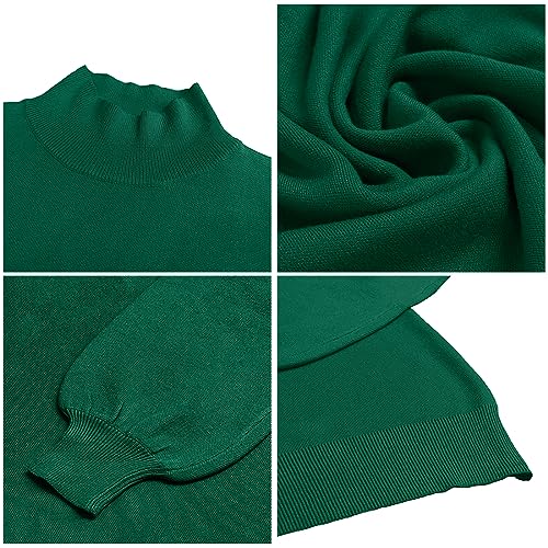 Image of ANCAPELION Women's Casual Sweater Pullover Winter Basic Sweatshirt Long Sleeve Cozy Knitted Jumper Tops Loose Fit
