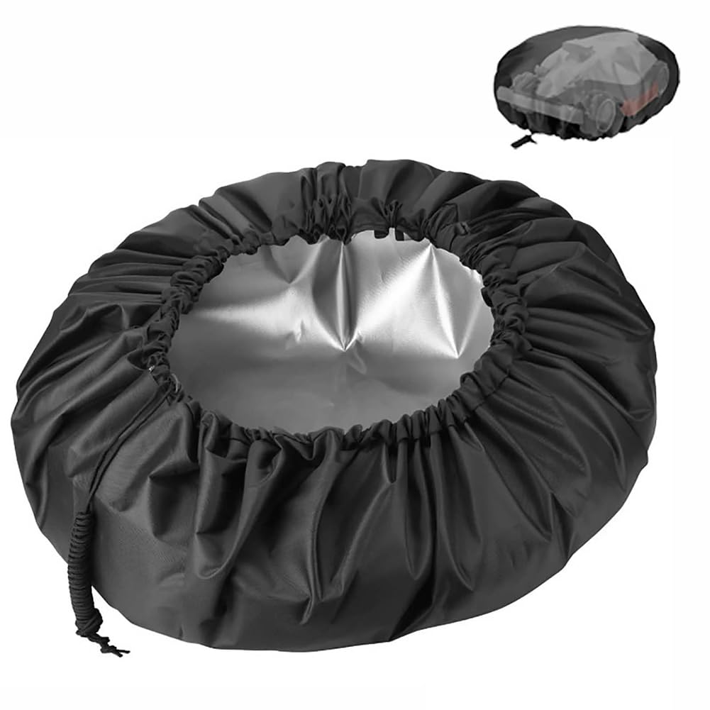 MOOWI Robotic Lawnmower Cover for Flymo UltraLife 600, 600D Waterproof Oxford Lawn Robot Cover with Elastic Hem & Drawstring