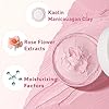 Rose-Clay-Facial-Mask-with-Kaolin-Pink-Clay-Niacinamide-Collagen-Hyaluronic-Acid-Moisturizing-Anti-Aging-Pores-Minimizers-Blackhead-Remover-Hydrating-Mud-Mask-423-oz ANAI RUI Rose Facial Mask, Clay Mask with Kaolin Pink Clay, Niacinamide, Collagen, Hyaluronic Acid for Moisturizing & Smooth Skin, Pores Minimizers, Blackhead Remover, 4.23 Oz