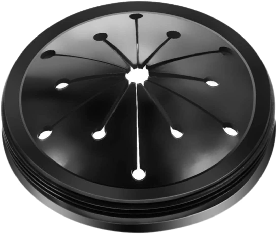 WC03X10010 Disposal Splash Guard (Black) Compatible with Top Brand Replaces with WC03X10002, PM3X111, PM3X211GDS, WC03X0111, PM3X210, PM3X211, WC03X0125, WC11X0055
