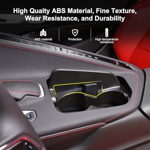 Soporte para teléfono y gafas para consola central Corvette C8 miniatura 2