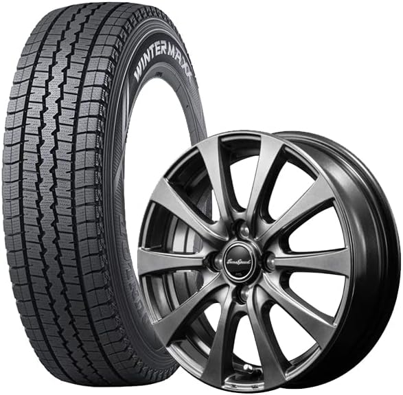 145/R12 スタッドレス4本アルミホイール