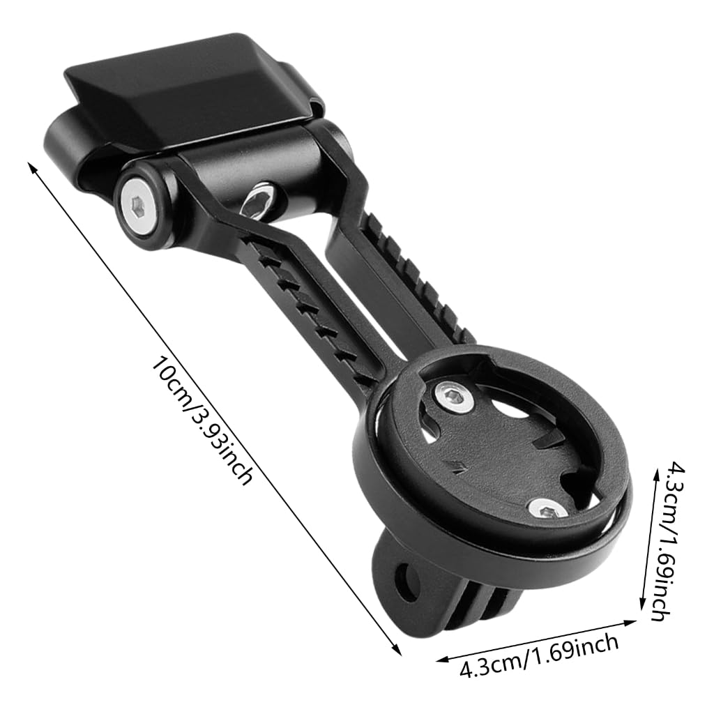 Mountain Biciclette Computer Combo Mount Regolabile Computer Mount Biciclette Tachimetro Estensione Holder Ciclismo Accessorio