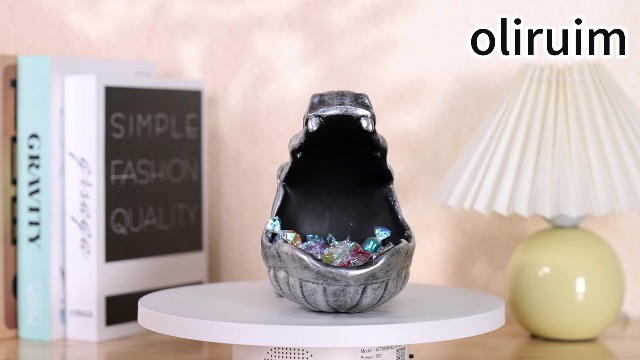 Amazon.com: oliruim Alligator Statue Key Bowl, Fun Animal Statue