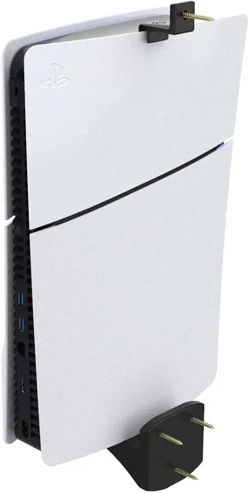 Suporte De Parede Painel Compatível Com Playstation 5 Slim (1247) (Preto)