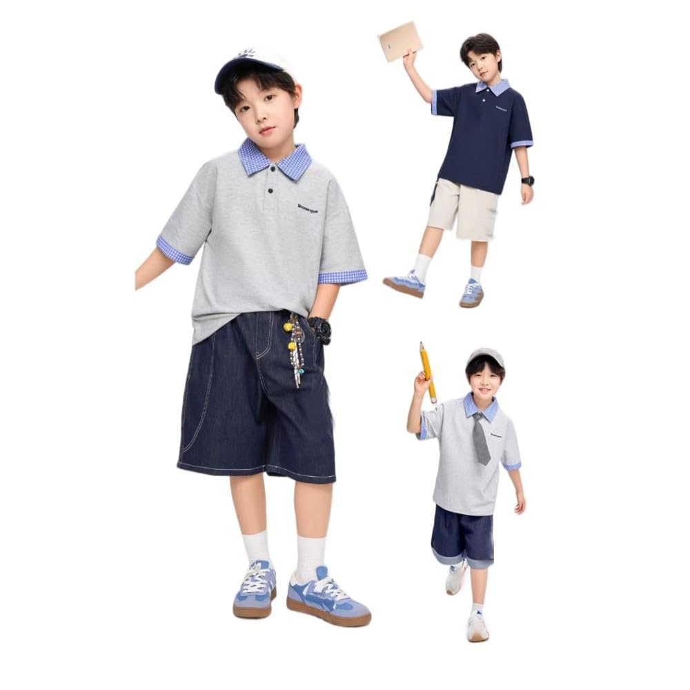 CYBHSM - Ropa infantil de manga corta para niños y niños mayores