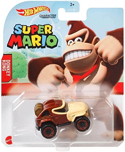 Hot Wheels Super Mario Character Cars, pack de 6 a escala 1:64 miniatura 4
