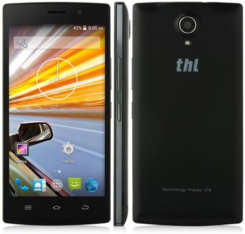 ThL L969 Smartphone 4G LTE Android 4.4 MTK6582 5.0 Inch 2700mAh Battery (Black)