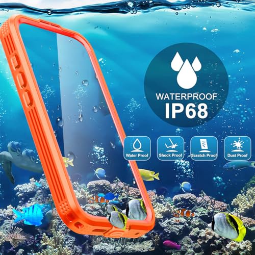 AICase Waterproof Case for iPhone 17 Pro with MagSafe Clear Water Proof Snowproof/Dustproof/Shockproof,IP68 Certified 360 Full Body Protection Fully Sealed Underwater for iPhone 17 Pro_96 by AICase - Used condition - Image 6