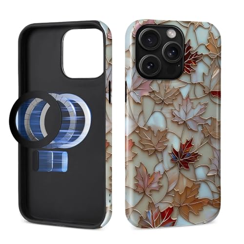 Coque de protection iPhone 15 Pro MagSafe rigide finition silicone brillant