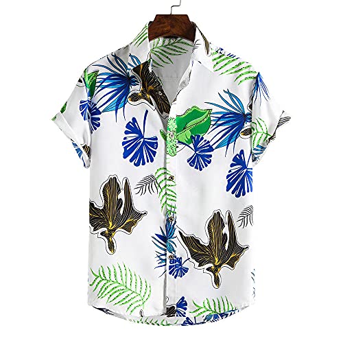 Chemise hawaïenne homme à séchage rapide et imprimé tropical léger