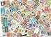 75 OLD WORLD COLLECTIBLE POSTAGE STAMP ASSORTED MIX LOT WITH FREE STAMPS