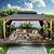 Kozyard Apollo 12’x16’ Hardtop Gazebo, Wooden Coated Aluminum Frame Canopy with Galvanized Steel Double Roof, Outdoor Permanent Metal Pavilion with Netting for Patio, Deck and Lawn (12ft x 16ft)