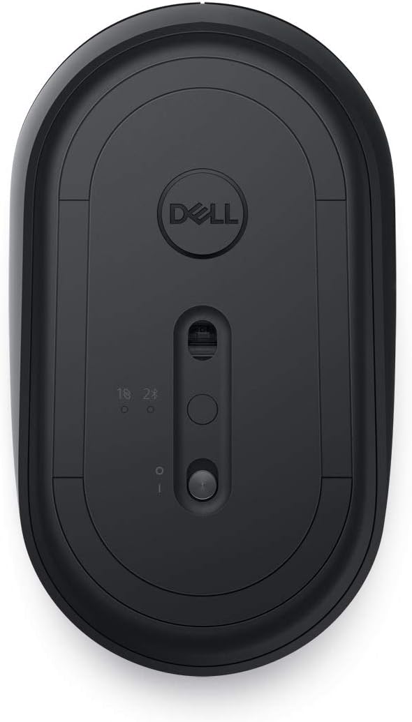Dell MS5120W Mobile Pro Wireless Mouse – Wireless 2.4GHz, Bluetooth 5.0, Microsoft Swift Pair/Dell Pair (Windows 10 & 11 only), Optical LED Sensor - Black - Image 5