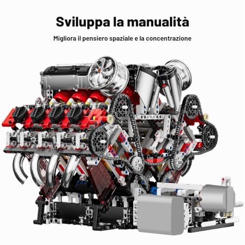 Mould King 10130 - Modellino di mattoncini da costruzio...