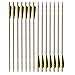 S F Outdoors Carbon Crossbow Arrows 12-Pack, Carbon Crossbow Bolts for Hunting and Target Practice