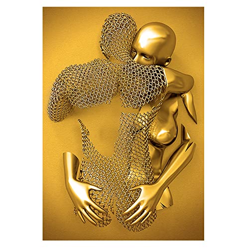 Sculpture murale 3D métal moderne pour habiller un mur vide avec du relief abstrait