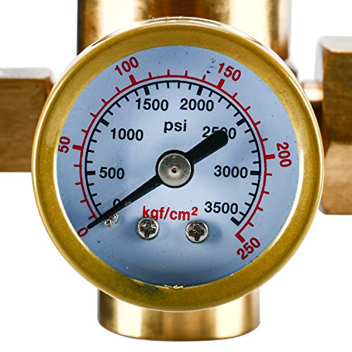 Yaetek Argon Co2 Mig Tig Flow Meter Welding Weld Regulator Gauge Gas Welder #TOP2