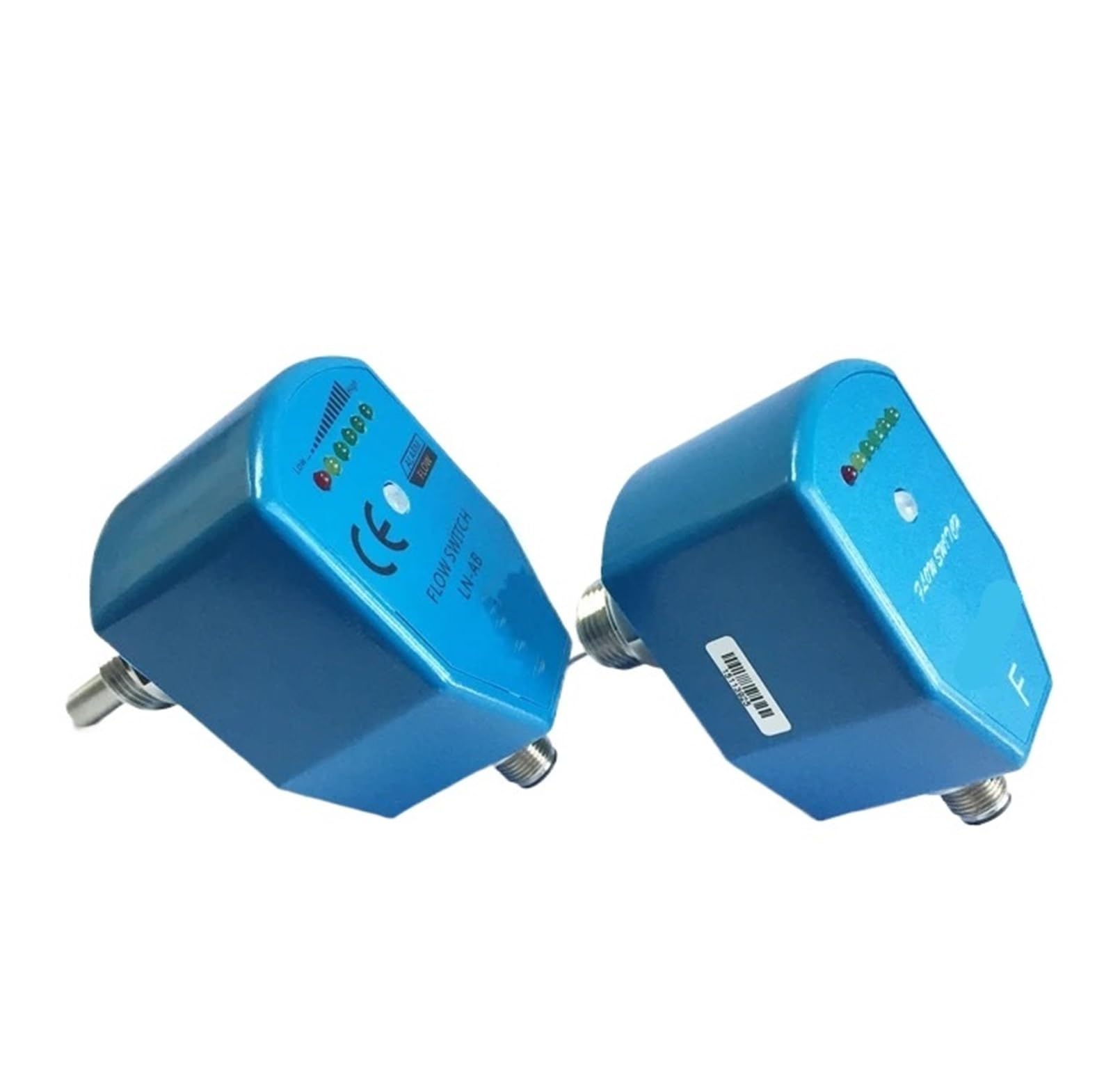 HEXEH Regolatore di Flusso Termico con 1..150 cm/s 100 Bar di Pressione Massima Interruttore di Flusso in Acciaio Inossidabile con Grado di Protezione IP67(PNP,G1/2)