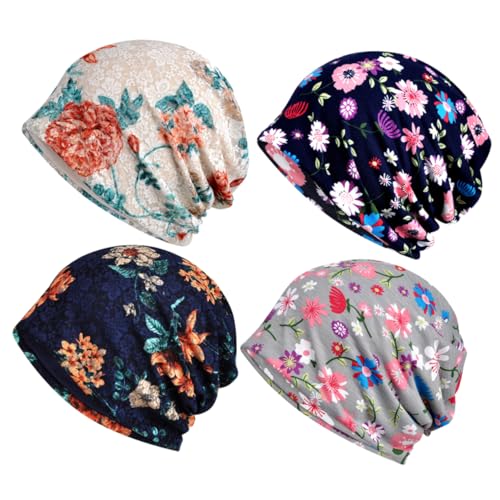Bonnets maternité en dentelle respirante et coton souple ultra flexible