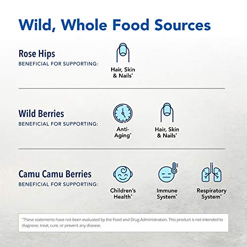 NORTH AMERICAN HERB & SPICE Purely-C - 90 Capsules - Healthy Immune Function - Camu Camu Berries, Wild Berries, Rose HIPS - Non-GMO - 30 Total Servings - Thumbnail 3