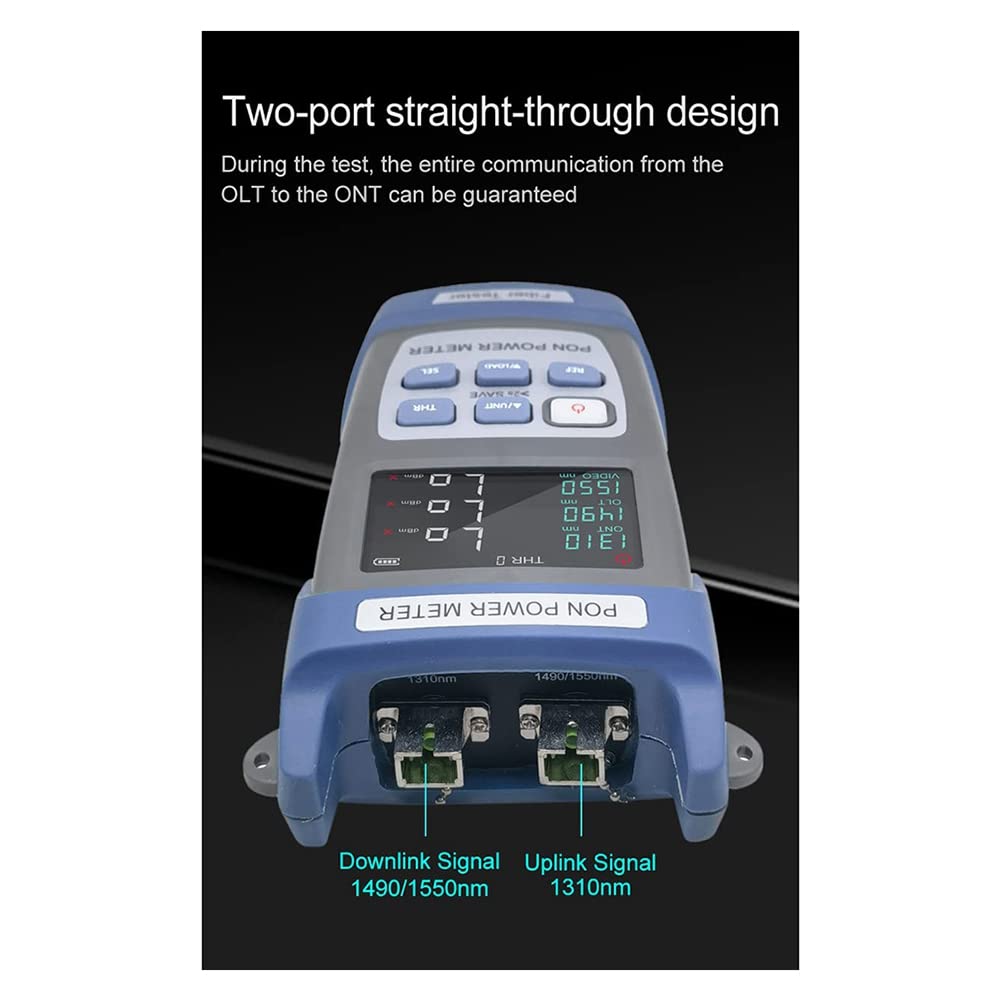 TM581 Medidor de Potencia PON SC/Probador de Fibra óPtica/OLT 1310Nm/1490Nm/1550Nm para AplicacióN y Funcionamiento