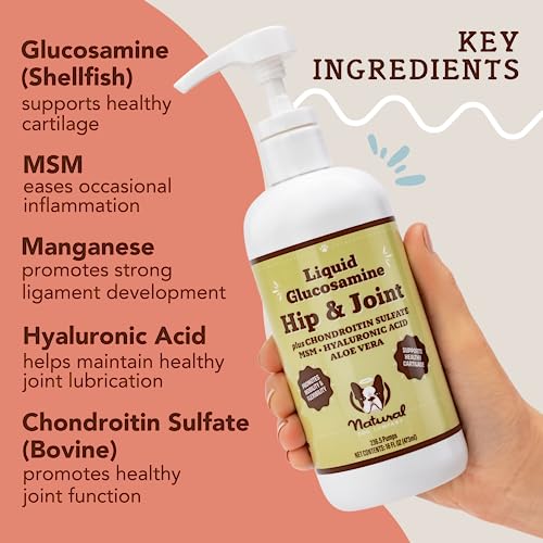 Natural Dog Company Wellness Bund$Le For Dogs, Food Toppers, Liquid Supplements With (1) Skin & Coat Oil, (1) Liquid Glucosamine, (1) Calming Oil #TOP2
