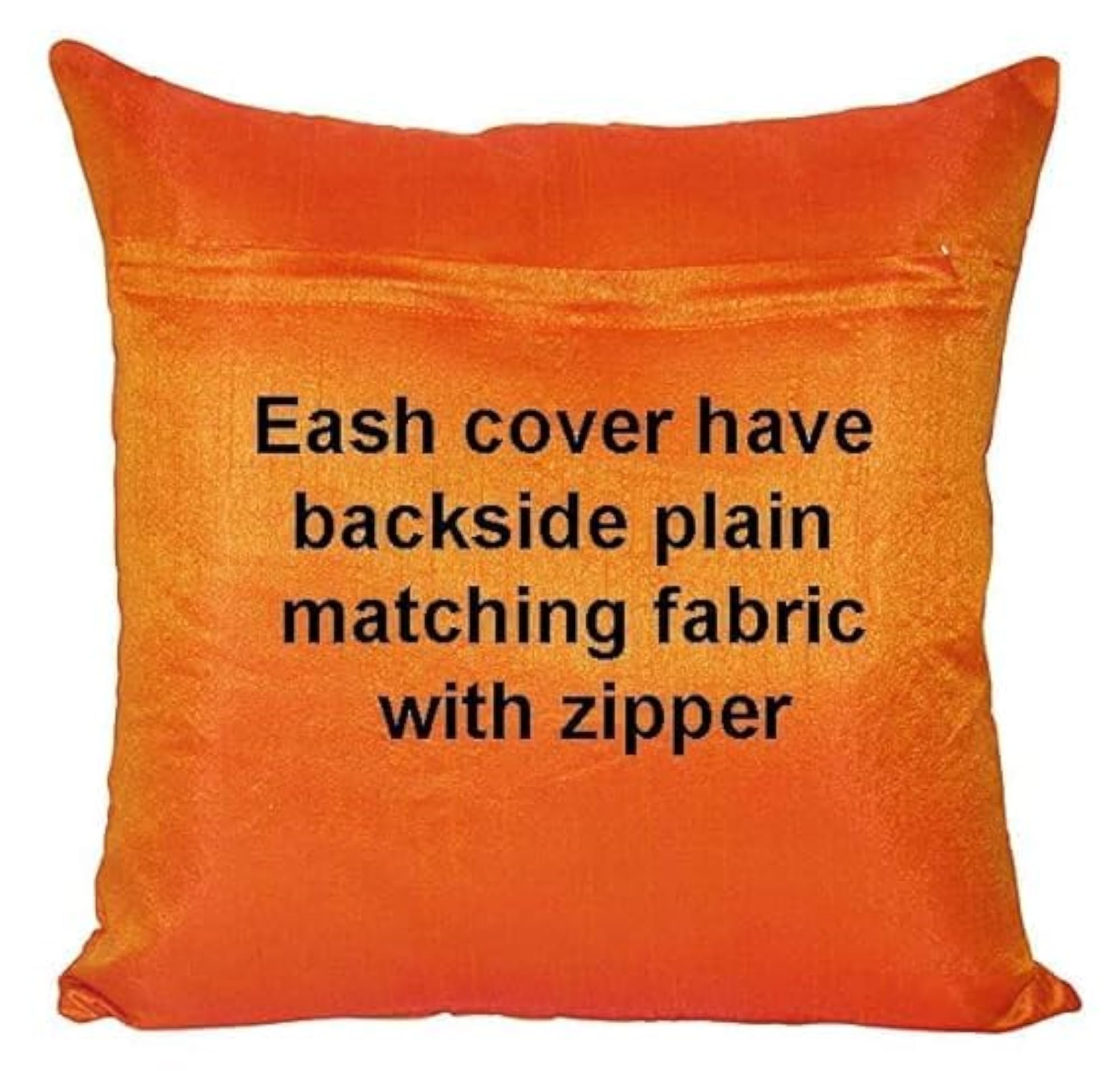 Art Silk Cushion Cover Set of 5 pcs -038, Elegant Design