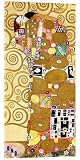 Posterlounge L’Abbraccio Stampa su vetro acrilico di Gustav Klimt 50 x 100 cm Quadri Decorazione per pareti