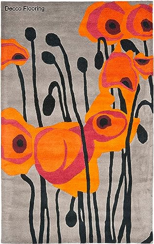 Image of Soft Pure Woolen Modern Collection Tufted Carpet for Living Room,Bedroom'Kitchen and Hall (12 X 18) Feet