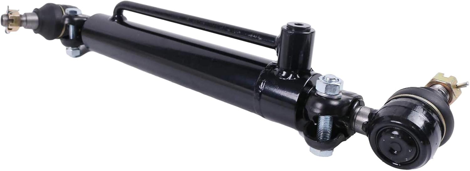 ZTUOAUMA Power Steering Cylinder D128454 D84800 234447A1 234466A1 for Case 480B 480C 480D 480F 480LL 580C 580D 580SD 580SE 584D 584E 585D 585E 586D 586E 2WD Backhoe Loaders