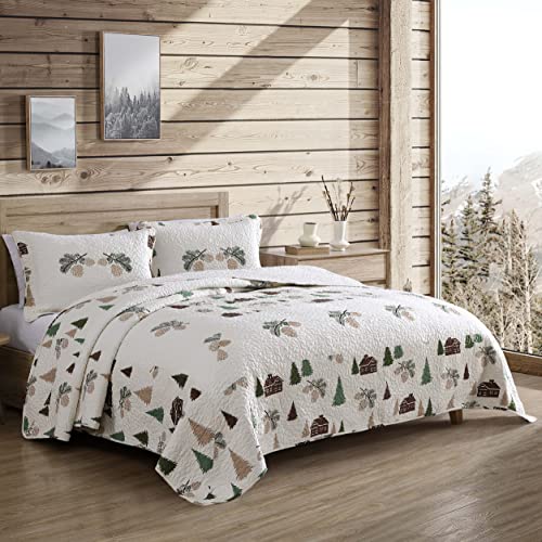 Beatrice Home Fashions CBHSHA26 Cabin High Lodge Embroidered Pillow Sham thumb #3