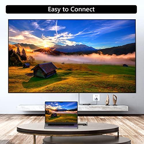 Topbuy Wireless Hdmi Transmitter And Receiver, Designed For Laptops,Pc,Plug & Play,Hdmi Dongle Adapter,Support 2.4/5Ghz For Streaming Video/Audio From Laptop, Pc To Hdtv/Projector #TOP3