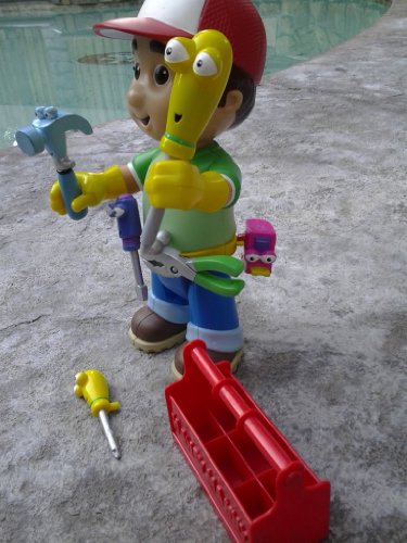 Let's Get To Work Manny figurine plastique de brico pour plastique