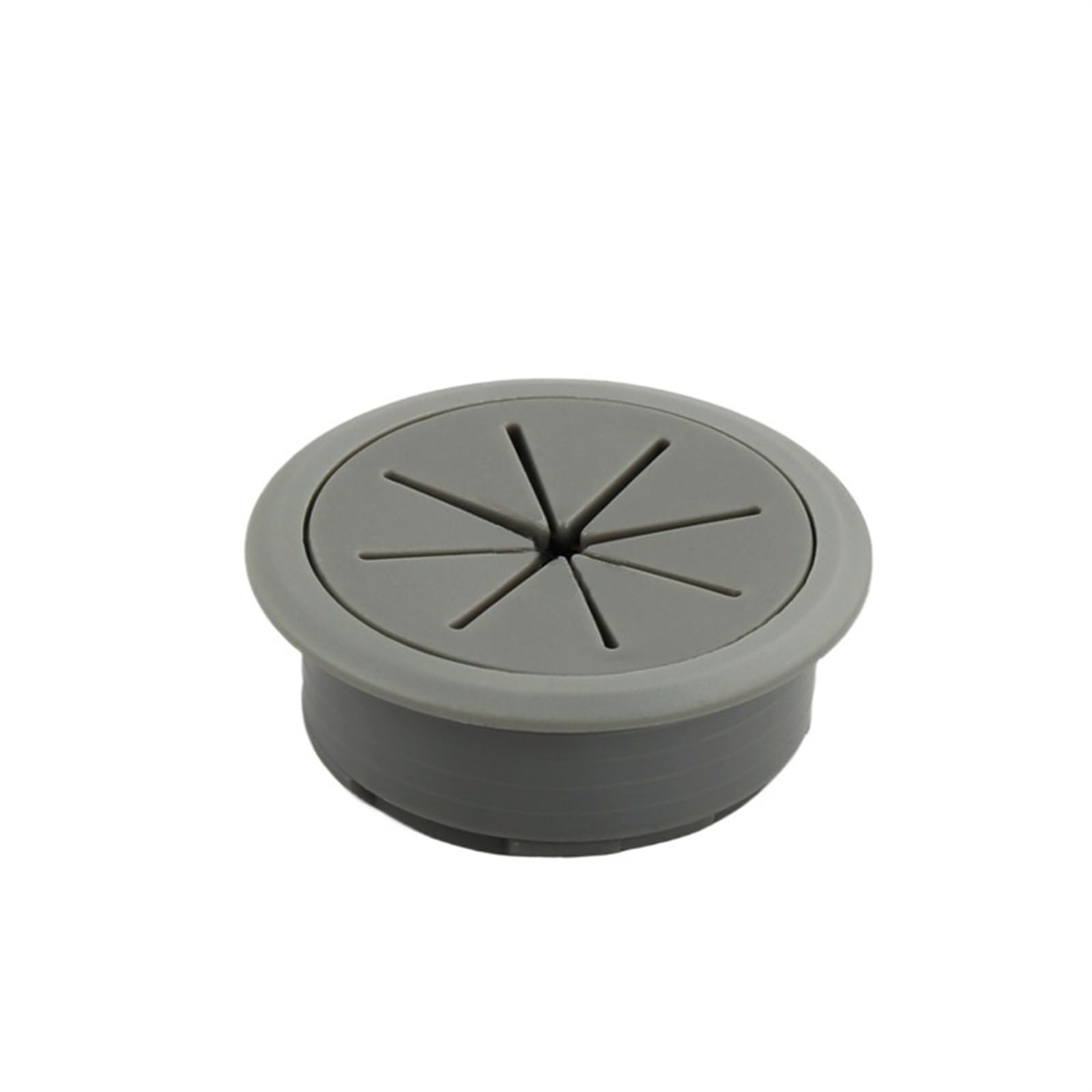 Gommino Per Cavi Da Scrivania 20 pezzi 50/53/60/80mm Copriforo for cavi da scrivania in plastica ABS Scatola for cavi rotonda Foro for filettatura for computer Copriforo for linea da tavolo Decorativo