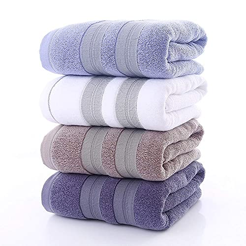 Serviette de bain douche coton TILEZE grand drap de maison absorbant visage - 5