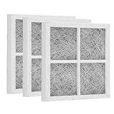 3 Stück Ersatz Luftfilter, Luftfilter für Kühlschrank Gefrierschrank Filter Ersatz Zubehör für 469918 Kühlschränke Luftreiniger