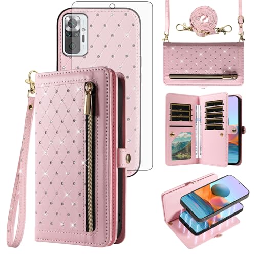 Coque Xiaomi Redmi Note 10 Pro antichoc anti-perte avec cordon amovible et porte-cartes