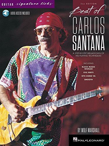 Best of Carlos Santana - Signature Licks - 2nd Edition (Book/Online Audio) (Guitar Signature Licks)