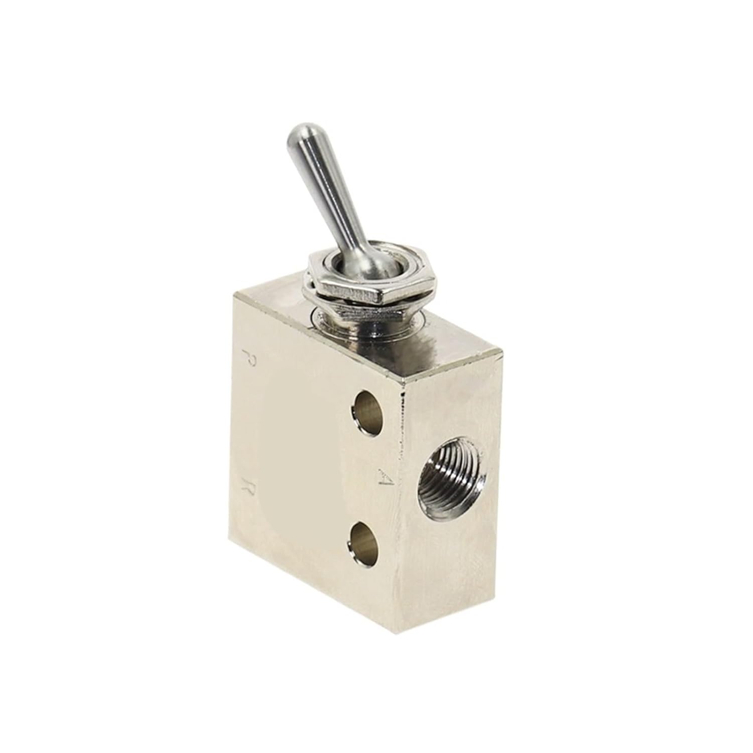 TAC2-31V Pneumatic Switch Valve 1/8"PT Thread 2 Position 3 Way Rectangle Mechanical Air Pneumatic Valve(TAC2-31V-6MM)