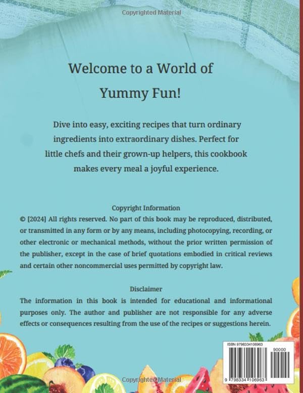 KIDS Recipe Book: Simple Cookbook for Kids Ages 5-12