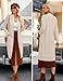 GRACE KARIN Women's 2026 Trendy Long Cardigan Sweaters Lightweight Open Front Long Sleeve Maxi Duster Coats Spring Clothes with Pockets Summer Clothing for Women (Beige,XL)