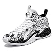 CHRRUXIN Herren Basketballschuhe High Top Sportschuhe Casual Atmungsaktiv Tennis Schuhe Herren Gym Sneaker Hallenschuhe