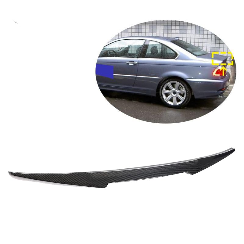 Spoiler arrière pour BMW 3-Serie E46 carbone becquet coffre lèvre arrière 1999-2006