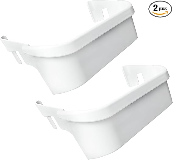 UPGRADED 2 PACK 240351601 Refrigerator Freezer Door Bin Compatible with Frigidaire Kenmore Door Shelf Replace 240351600, 240351607