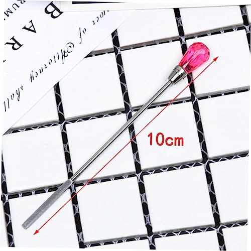 Beaupretty 2PCS Bastones para Mezclar Gel y Pintura de Uñas miniatura 2