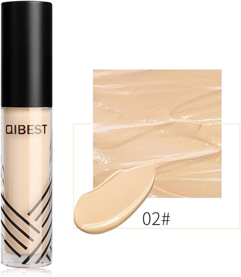 Yeefant Makeup Liquid Foundation Makeup Waterproof Sweatproof Concealer Moisturizing Trimming Full Cover Dark Circles Freckles Acne Cream Base Flaws Coverage (02)