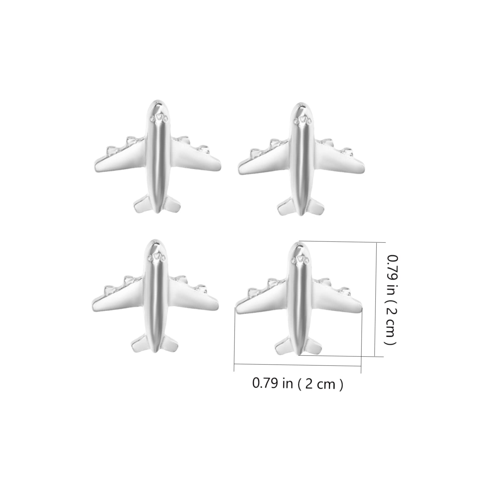 Ciieeo 120stücke Teiliges Metall Flugzeug Push Dekorative Pinnwand Nadeln Für Korktafeln Und Fotos Wiederverwendbare Süße Design-nadeln Für Kunst Und Geografie