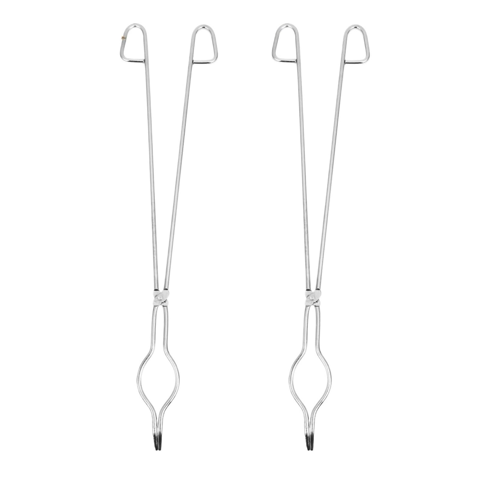 Djskldf Gold Crucible Tongs 2X 50Cm Crucible Tongs Melting Dish Holder For Refining Casting Copper Metal